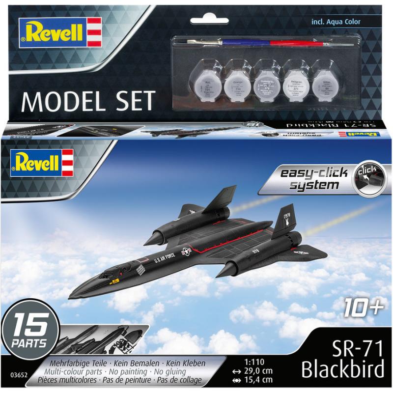 Revell: 1:110 Model Set Lockheed SR-71 Blackbird