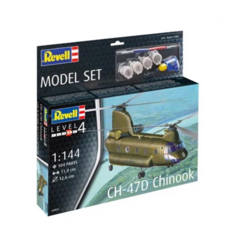 Revell: 1:144 Model Set CH-47D Chinook