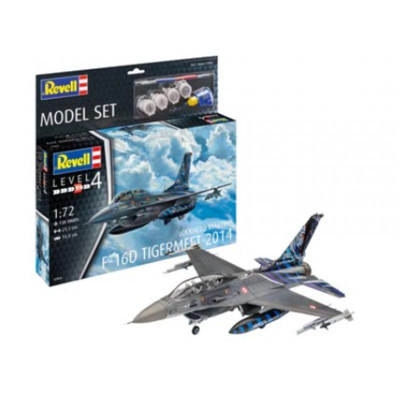 Revell: 1:72 Model Set Lockheed Martin F-16D Tigermeet 2014
