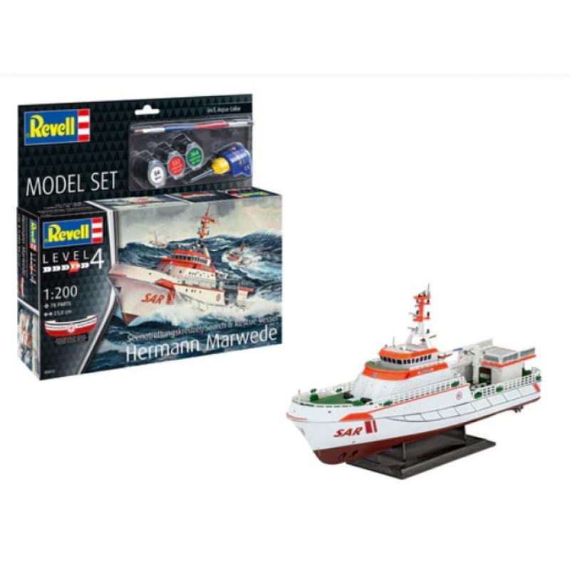 Revell: 1:200 Model Set DGzRS Hermann Marwede