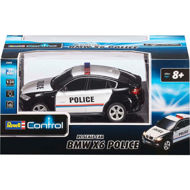 Revell Control RC Scale Car BMW X6 Police