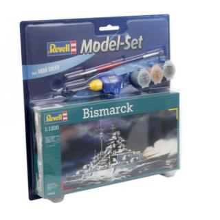 Revell: 1:1200 Model Set German Battleship Bismarck