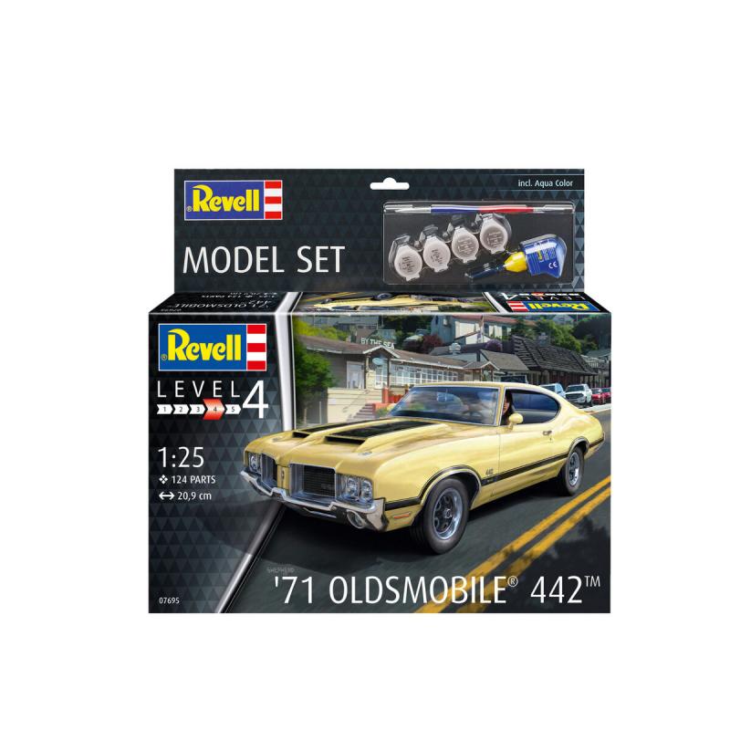 Revell: 1:24 Model Set '71 Oldsmobile 442 Coupe