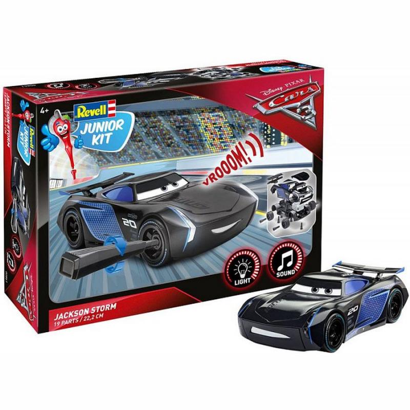 Revell Junior Kit: Disney Pixar Cars 3 - Jackson Storm (Light/Sound)