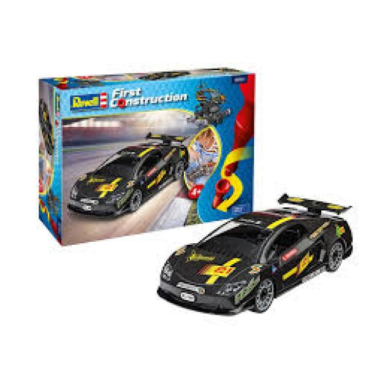 Revell First Construction: 1:20 Racing Car Black