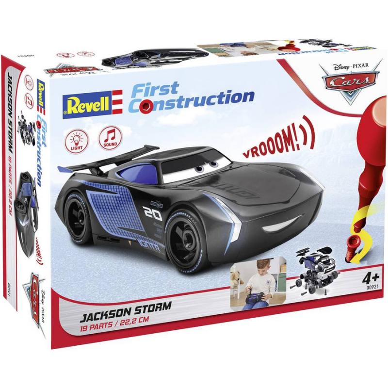 Revell Junior Kit Jackson Storm Disney Cars (Light & Sound)