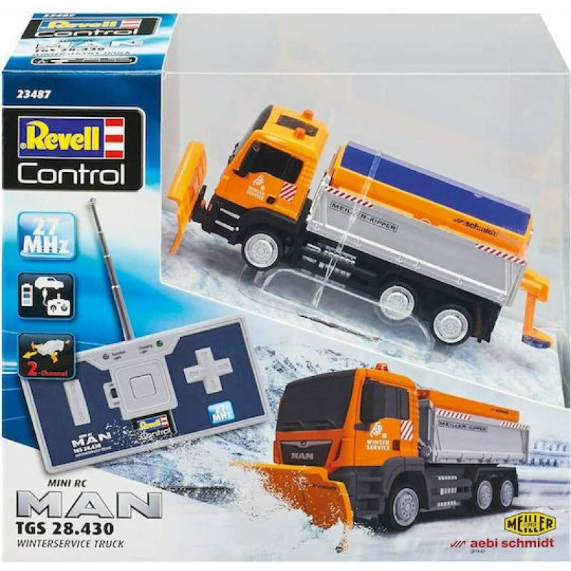 Revell Control: 23487 Mini RC MAN TGS 28.430 Winter Service Truck