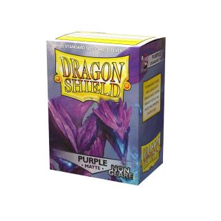 Dragon Shield Standard Sleeves - Matte Purple (100 Sleeves)