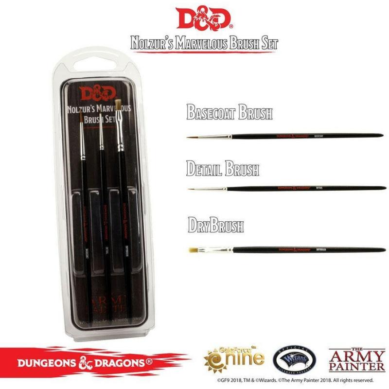 D&D Nolzur's Marvelous Pigments - Brush Set