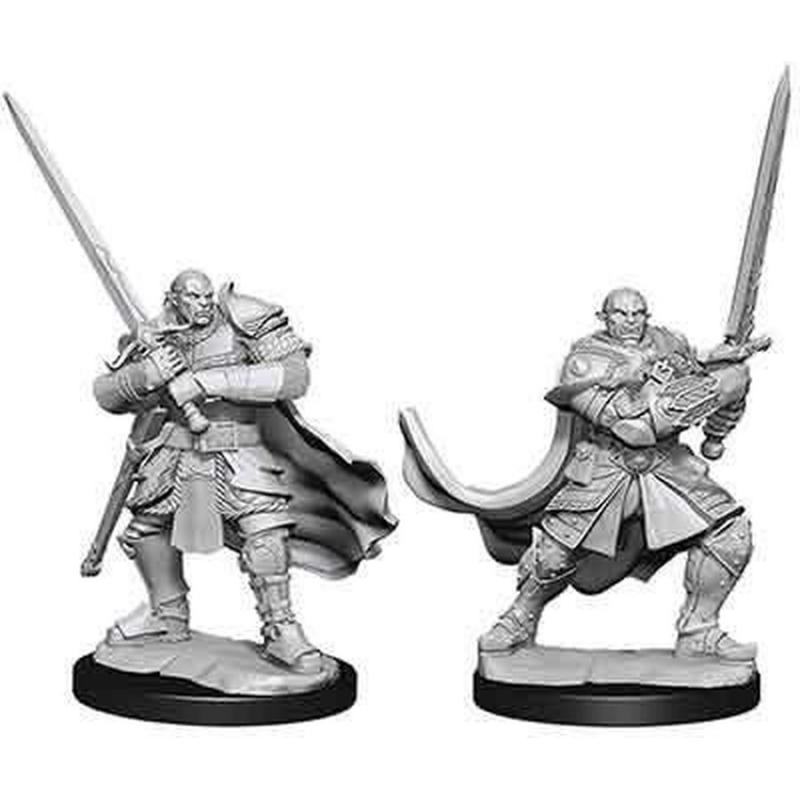 D&D Nolzur's Marvelous Miniatures: Half-Orc Paladin Male