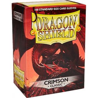 Dragon Shield Standard Sleeves - Matte Crimson (100 Sleeves)