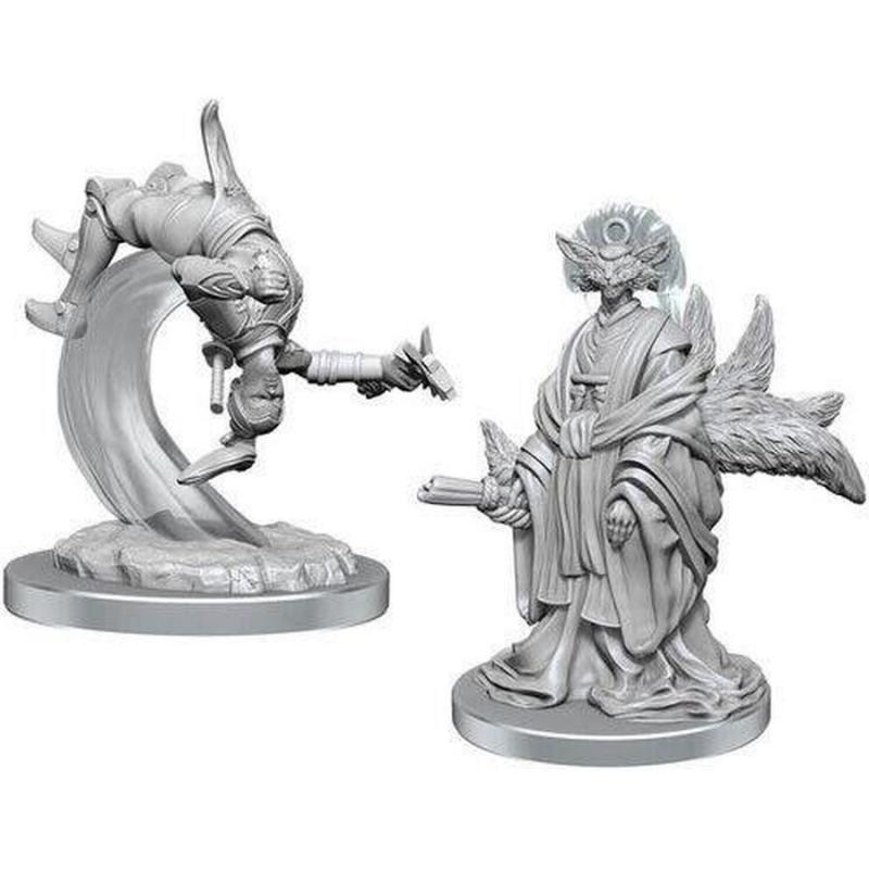 Magic: The Gathering Unpainted Miniatures - Kotose & Light Paws - EN