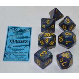 Chessex Speckled Polyhedral 7-Die Set - Twilight