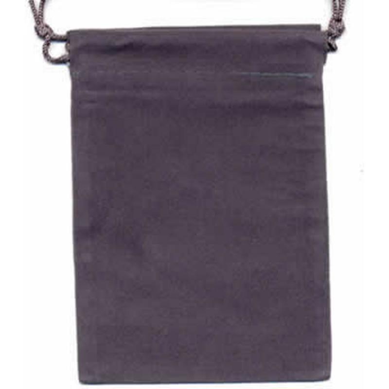 Chessex Small Suedecloth Dice Bags Grey