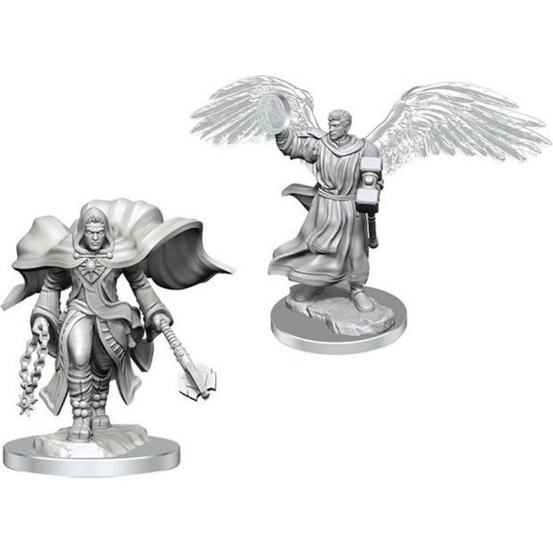 Dungeons & Dragons Nolzur's Marvelous Miniatures: Aasimar Cleric Male (2 figures)