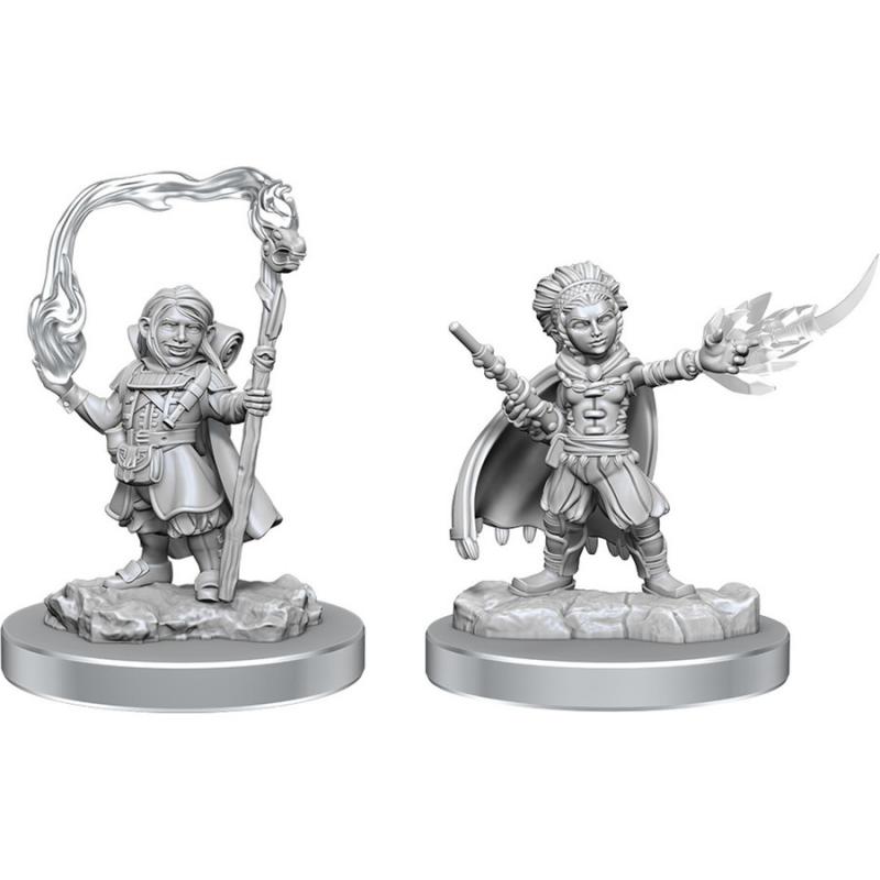 Dungeons & Dragons Nolzur's Marvelous Miniatures: Halfling Wizards (2 figures)