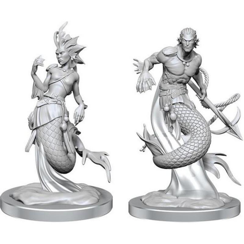 Dungeons & Dragons Nolzur's Marvelous Miniatures: Merfolk (2 figures)