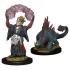 WizKids Wardlings Painted RPG Figures: Boy Warlock & Lizard