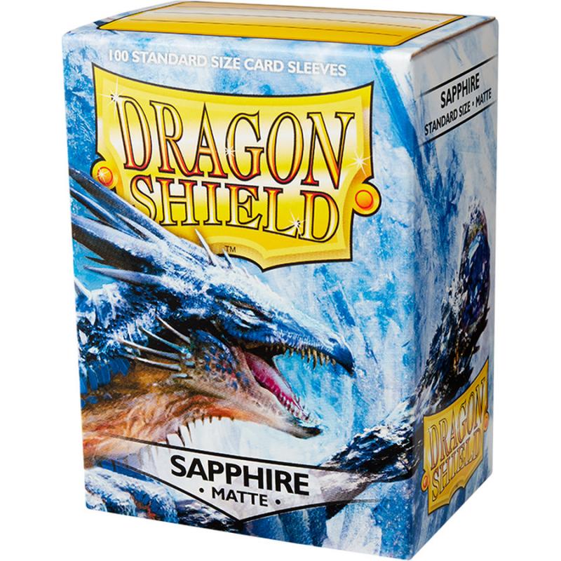 Dragon Shield Matte Sleeves - Sapphire (100 Sleeves)