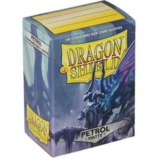 Dragon Shield Standard Sleeves - Matte Petrol (100 Sleeves)