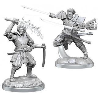 Magic: The Gathering Unpainted Miniatures - Raiyuu & Isshin - EN