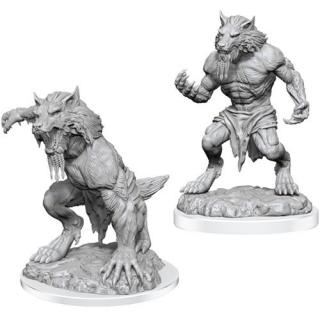 Critical Role Unpainted Miniatures: Fey Werewolves