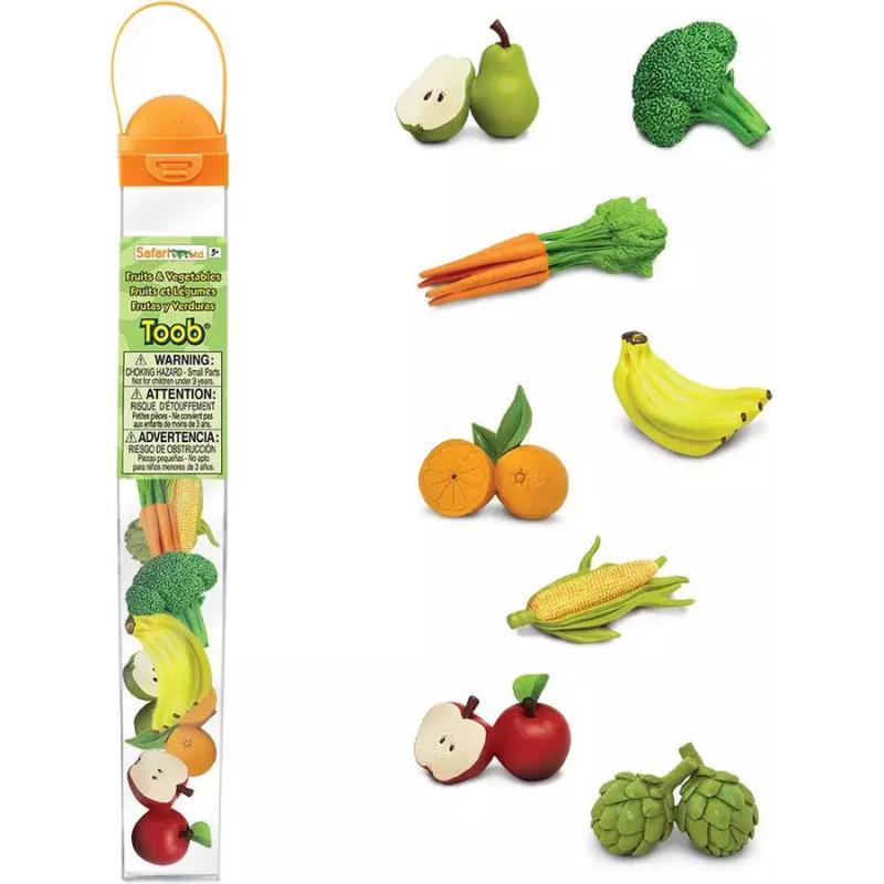 Μινιατούρες Safari - Fruits & Vegetables - Φρούτα & Λαχανικά