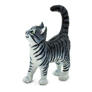 Μινιατούρες Safari - Gray Tabby Cat - Γκρι Οικόσιτη Γάτα