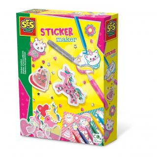 Ses Creative - Σετ Κατασκευής Αυτοκόλλητων - Sticker Maker