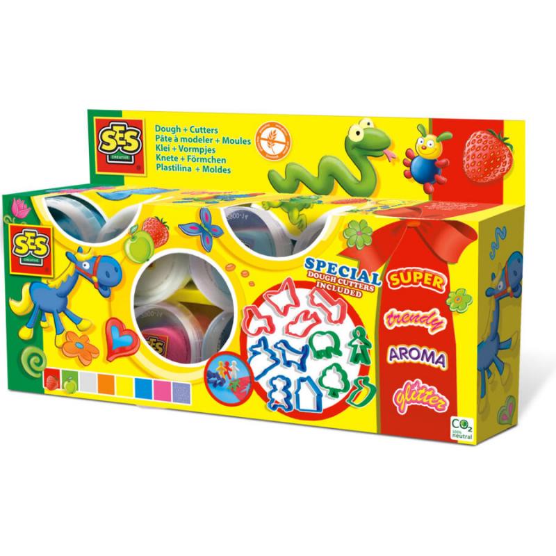 Ses Creative - Ζυμαράκια με Σχέδια (8x90gr)