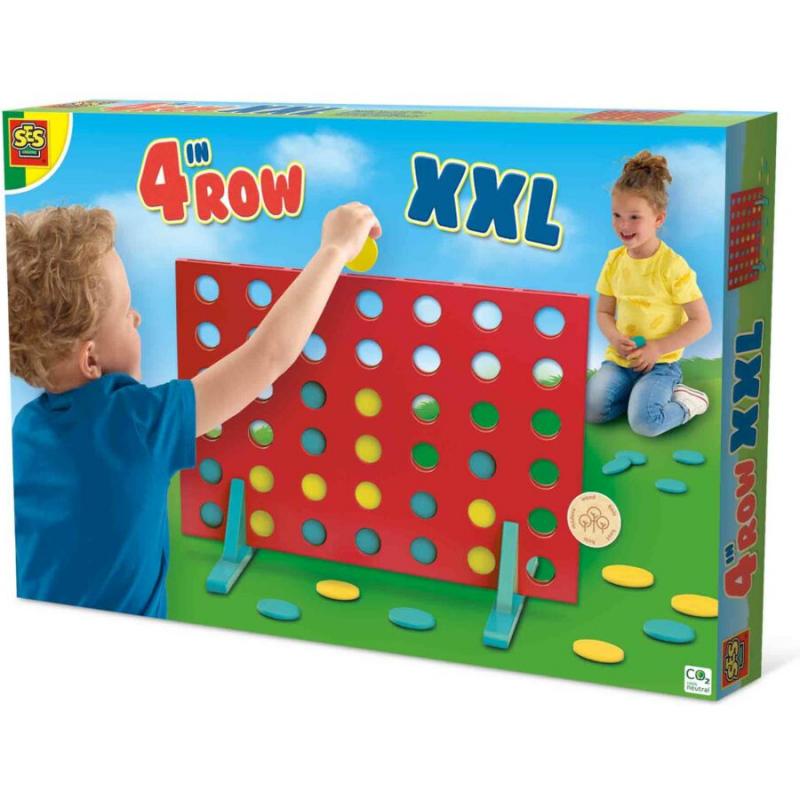 SES Creative: Wooden Four in Row XXL