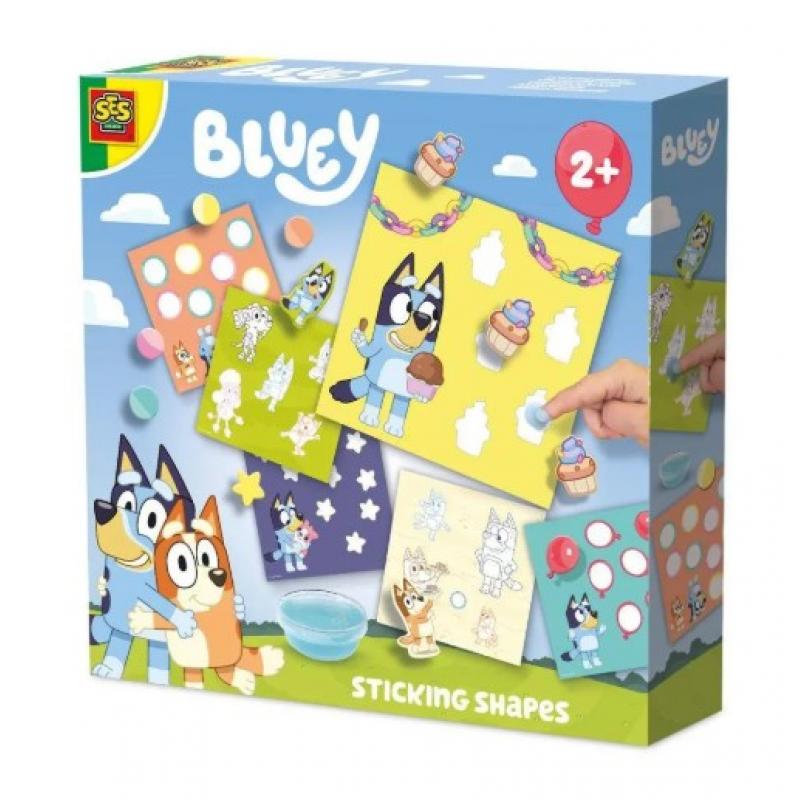 Ses Creative - Bluey - Sticking shapes