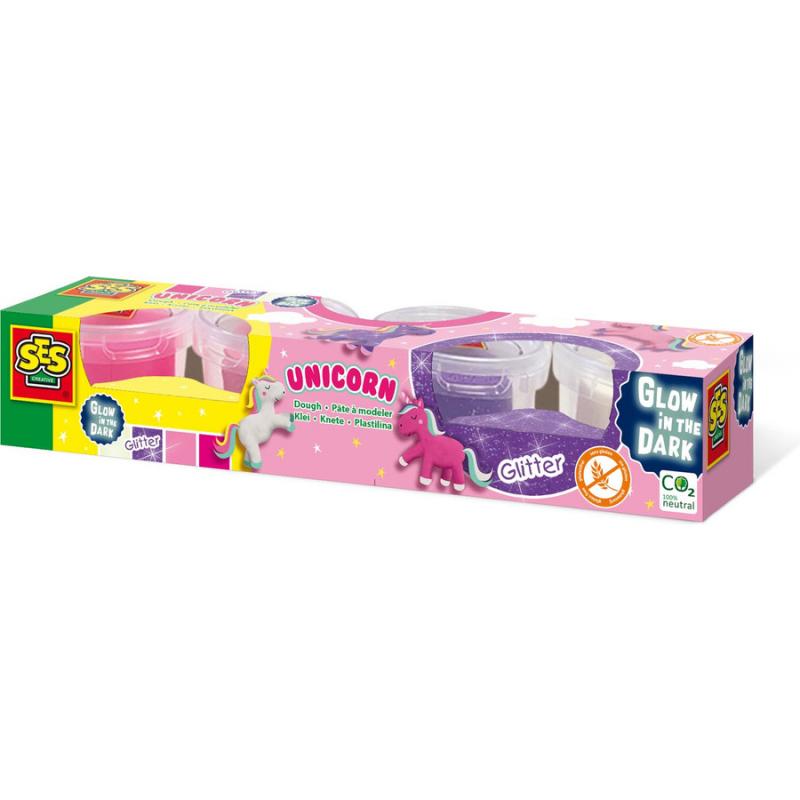 Ses Creative - Ζυμαράκι Μονόκερος (4x90gr)