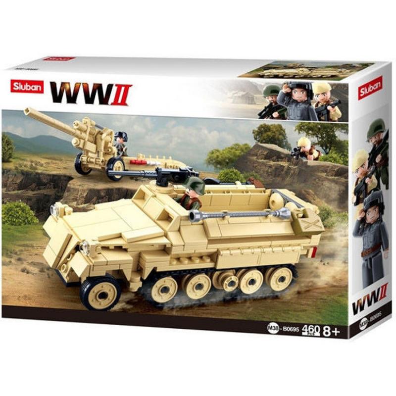 M38-B0695 Sluban German Half-Track