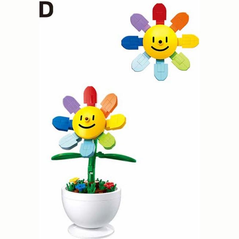 Sluban - Potted plants Display ( 6 Asst ) - Φυτά σε γλάστρες Display ( 6 σχεδια