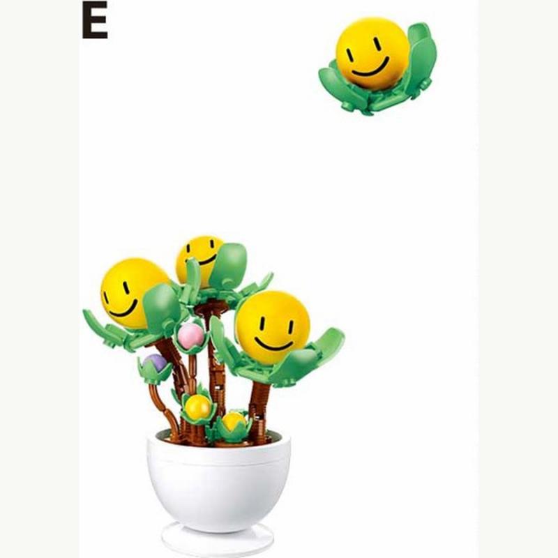 Sluban - Potted plants Display ( 6 Asst ) - Φυτά σε γλάστρες Display ( 6 σχεδια