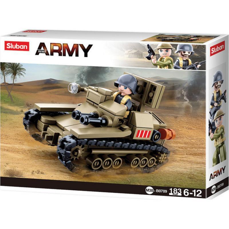 M38-B0709 Sluban Small Italian Tank