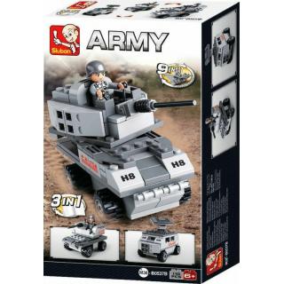 M38-B0537B Sluban Armored Vehicle 3-in-1