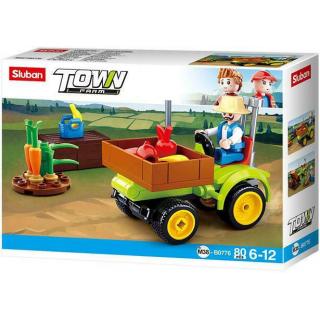 M38-B0776 Sluban Harvest Traktor - Farm serie