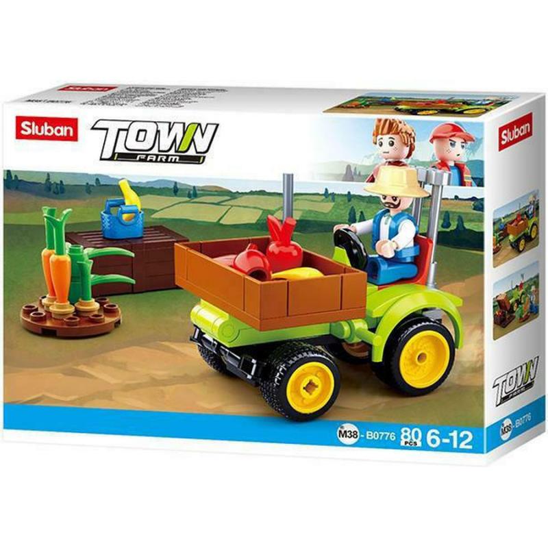 M38-B0776 Sluban Harvest Traktor - Farm serie