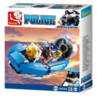 M38-B0638A Sluban Hoovercraft Police serie
