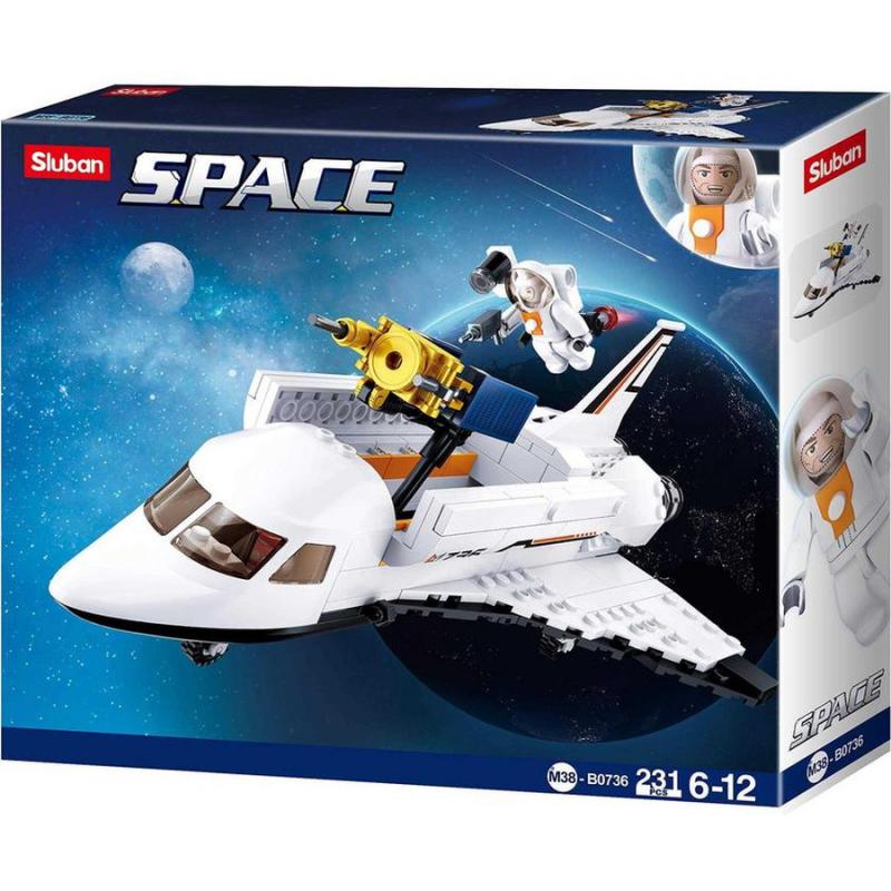 M38-B0736 Sluban Space Shuttle - Space serie