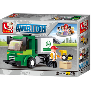 M38-B0368 Sluban Airport Cargo Van - Aviation serie