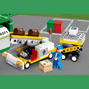 M38-B0369 Sluban Aircraft Cargo Loader - Aviation serie