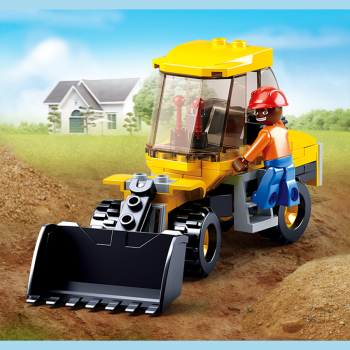 M38-B0377B Sluban Small Wheel Loader - Construction serie
