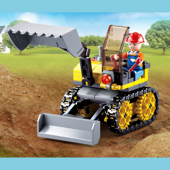M38-B0377C Sluban Small Excavator - Construction serie