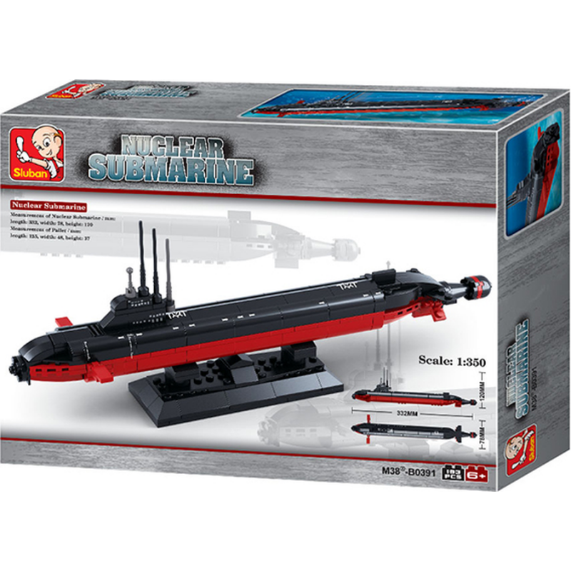 M38-B0391 Sluban Nuclear Submarine