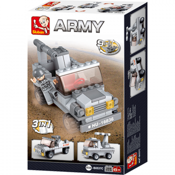 M38-B0537C Sluban Rocket Launcher 3-in-1