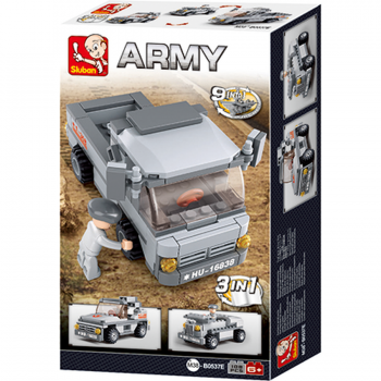 M38-B0537E Sluban Troop Transporter 3-in-1