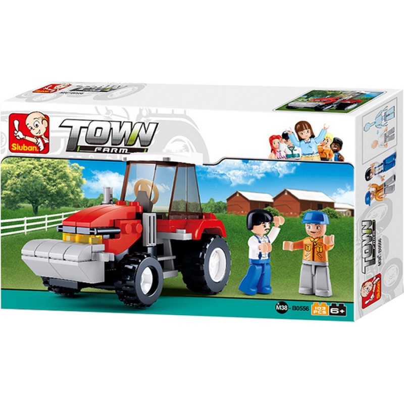 M38-B0556 Sluban Tractor - Farm serie